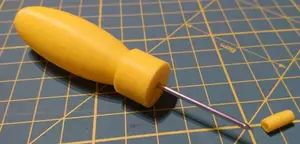 Stitching Awl assembly for nail