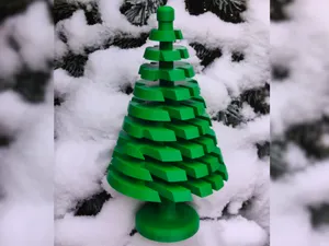 Buildable Christmas Pine Tree - fits on all Prusa