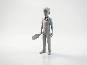 Marty Supreme Character Figurine 3D Printable