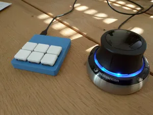 Slim 6 Key Macro Keypad