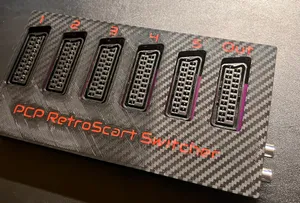 PCP Retrotech Scart Switcher Housing Gehäuse