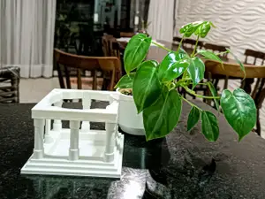 Greek Temple Support for Dulf Vase