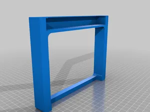 Besta Monitor stand with room for Xbox One