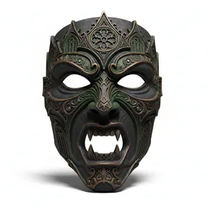 Gothic Cathedral Gargoyle, mask, cosplay, wearable, costume, face, helmet