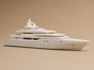 Moderne Luxus-Yacht
