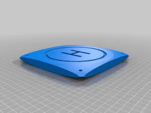 Drone Helipad Landing Pad Starting Platform with Anchors