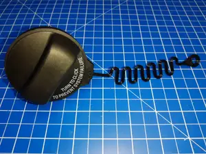 Volvo V70 III Fuel Tank Cap Cable