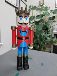 EASY ASSEMBLE NUT CRACKER SOLDIER