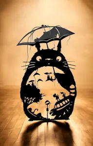 Wallart Totoro Anime