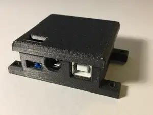 Case with cover for mXion CV-Programmer (used for DCC model trains)