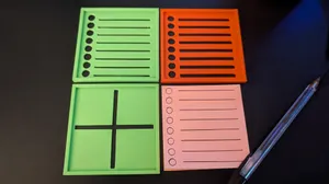 Sticky/Post-It Note Stencils
