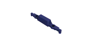 Button for folding bag handle
