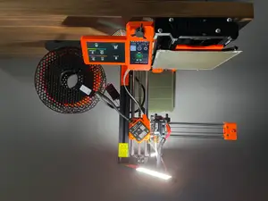 Prusa Mini Display Box (Control Panel) with HyperPixel 4 touch screen