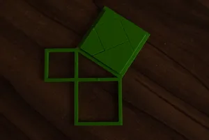 Pythagoras Theorem Proof - Block Area