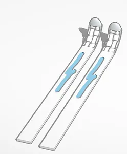 pair of skis