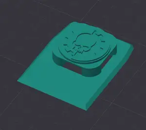 Neptune 3 Pro Extruder Decorative lid Adeptus Mechanicus for 5015 fans
