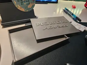 Motorcycle paper box