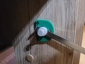 TV stand/cabinet hinge