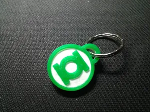Green Lantern Keychain