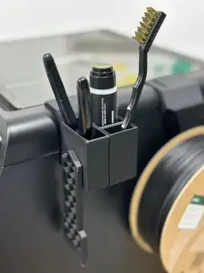 flashforge adventurer 5m pro tools holder with glue slot