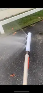 Hose Wand/Water Broom for Spraying Vehicle Undersides