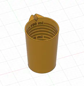 Measuring cup - 100ml - with scale