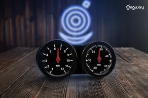 Speedometer Clock