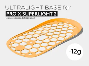 Ultralight Base for Logitech G Pro X Superlight 2 (Free Version)