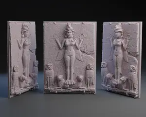 Burney Relief - Queen of the Night - Ishtar/Inanna