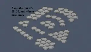 40k Movement Tray Collection 25/28/32/40mm