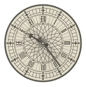 Big Ben Clock with Arrows