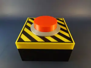 Red Danger Button (Box)
