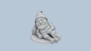 Sleeping gnome Hi-Res