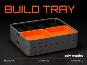 Build Tray — Modular Organizer for Assembly, Disassembly and Maintenance