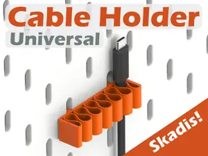 Universal Cable Holder - Skadis