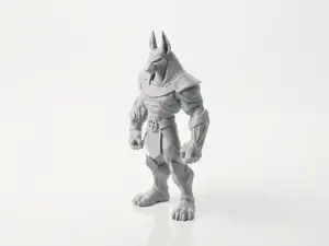Sphinx Guardian Fantasy Figurine 3D Printable
