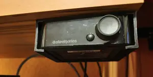 Arctis Wireless Pro under desk mount