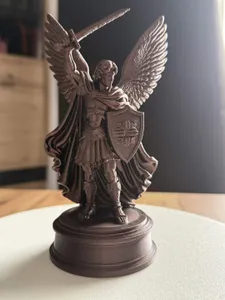 Archangel Michael, Patron of the Police, 3mf, stl