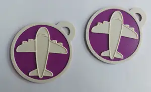 Plane keychain/medal