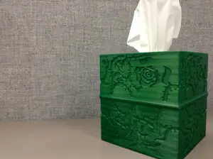 Brier Rose Tissue Box