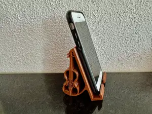 Cell phone stand holder violin mobile stand holder easy to print gift present for musicians - Handyständer Violine Geige