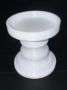 Medium 3-Inch Pillar Candleholder for Electric Candles