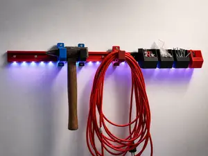 GR-Wall: Modular Garage Wall Track System