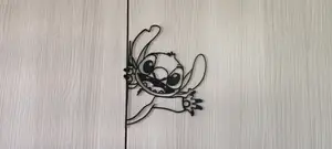 Stitch Peeking 2d wall art