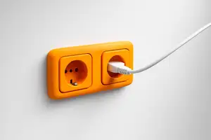 Wall Switch & Socket Components – compatible with Busch-Jaeger Reflex SI Schuko&Wippe&Rahmen