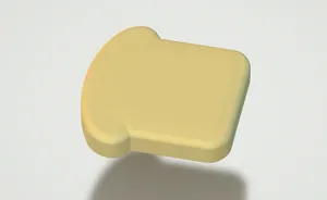 3D Printed Toy Toast Bread for Play Kitchen