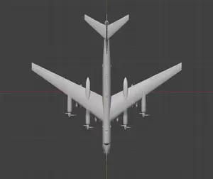 Tupolev Tu-95 Aircraft model