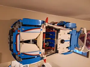 Lego Technic Rally Car Wall Mount Bracket