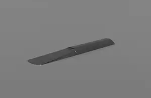 3D Printed Clarinet Reed (PLA) – Practice, Display, or Teaching Aid