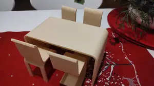 Dining Table with Chairs for Barbie